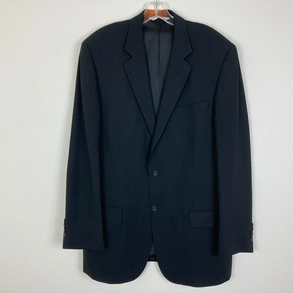 Pronto Uomo Comfort Stretch Sports Blazer Black 42 TALL Made In Canada